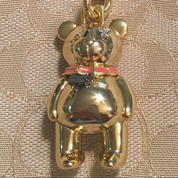 COACH 3D BEAR BAG CHARM KEYCHAIN - Picture 5 of 7